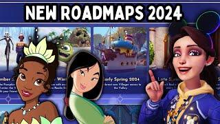 2024 Roadmaps! EVERYTHING Coming to Disney Dreamlight Valley