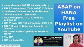 SAP ABAP on HANA Introduction Part 1 ( Hardware innovation )