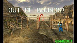 how to get out of bounds in fallout new vegas!