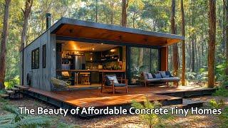 Compact, Smart & Durable: The Beauty of Affordable Concrete Tiny Homes