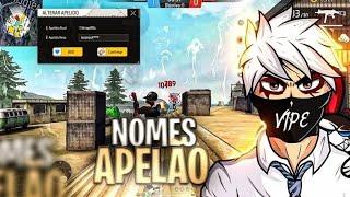 OS MELHORES NICKS/ NOMES DE FREE FIRE ATUALIZADOS PARA COLOCAR/ OS MELHORES NOMES GRÁTIS PARA VOCÊ!