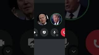 President Biden And Trump Talk On Discord #shorts #discord