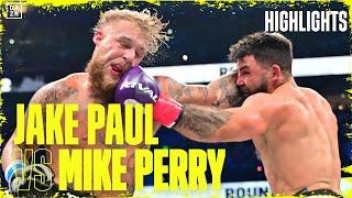 Jake Paul vs Mike Perry | Boxen | DAZN Highlights