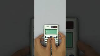  Playing Snake game on calculator  [official video] #shorts  #viral #casio