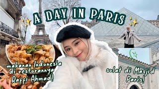 PARIS VLOG  EIFFEL CRUISE TOUR, TO THE BIGGEST MOSQUE IN PARIS, EAT AT AN INDONESIAN RESTAURANT 