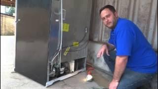 Repairing a GE Profile Refrigerator due to Flood Damage