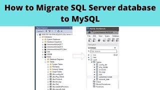 07 How to Migrate SQL Server database to MySQL