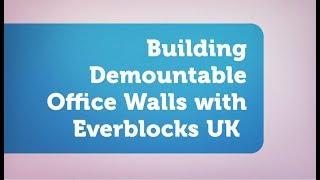 Demountable office walls