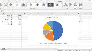 How to Create a Pie Chart in Excel 2016
