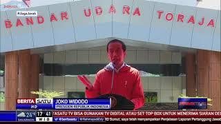 Jokowi Resmikan 2 Bandara Sekaligus di Sulsel dan NTT