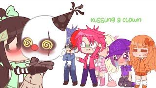 Kissing a clown || Ft: Inquisitormaster and the squad || Gacha club || 200 sub special!️