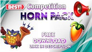 Competition Horn Pack | Fl Studio | Horn Sample Pack #horn #djakashnagapur #flstudiomobile
