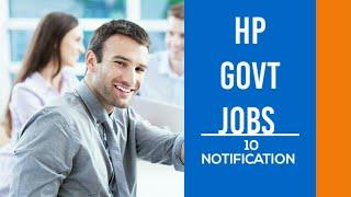 HP GOVT JOBS 10 NOTIFICATION ROJGAR SMACHAR PRESETED BY SUCCESS PANA CHAHTE HAI