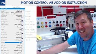 Add On Instruction for Motion Control in Allen Bradley Studio 5000