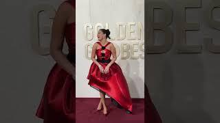 Red is her Colour #selenagomez #slay #at #goldenglobes #awards #singer #haileybieber #trending #new