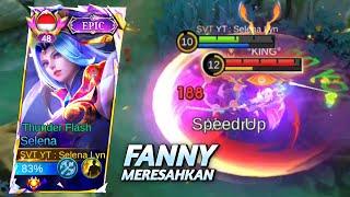 FANNY IS DISTURBING, MAKES EMOTIONAL IN EARLY GAME, LATE GAME, SELENA AUTO GOES RAGE - Mobilegends