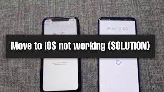 Move to IOS not working (SOLUTION)