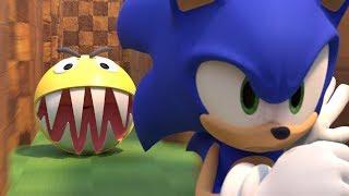 Pacman vs Sonic the Hedgehog