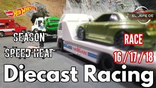 Diecast Racing Speed Heat Season Race 16 17 18 Modified Diecast Racing Cars