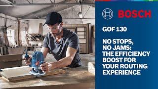 Bosch Professional GOF 130 Router | Robust Wood Working Machine