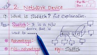 What is Switch? full Explanation | Computer Networking
