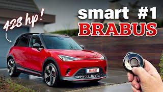 2024 Smart #1 BRABUS (428 hp) - POV review!