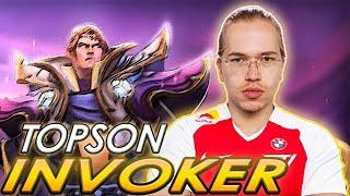 TOPSON SPAMMING INVOKER TOPSON INVOKER FULL GAMEPLAY DOTA 2 PRO HIGHLIGHTS