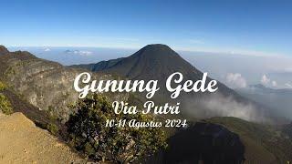 Pendakian Gunung Gede Via Putri, Review Jalur dan Estimasi waktu