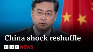 China removes foreign minister Qin Gang after mystery absence - BBC News