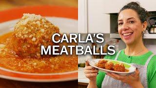 Carla FINALLY Makes Meatballs