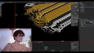 Knitting in Blender | Geometry Nodes | Motion Design