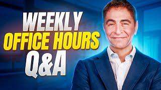 Weekly LIVE Office Hours #287: Q&A Career/Business/Finance Topics. SEE DESCRIPTION FOR CLICKABLE Q&A