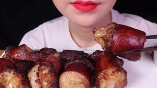 Mukbang ASMR 먹방 | Chinese Food | ( BEEF INTESTINES dae chang ) eating sounds Satisfying #22