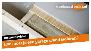 Hoe moet je een wand isoleren? — Houthandelonline #23