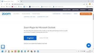 how to add zoom plugin on outlook