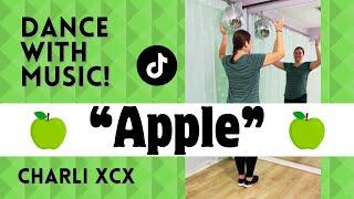  "APPLE" DANCE  Charli XCX  EASY TikTok Dance for Beginners 