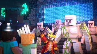 Warden Life: Warden vs Iron Golem Army | Alex and Steve Legends (Minecraft Animation Movie)