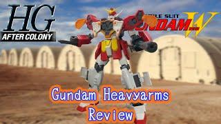 HG Gundam Heavyarms Review | New Mobile Report Gundam Wing