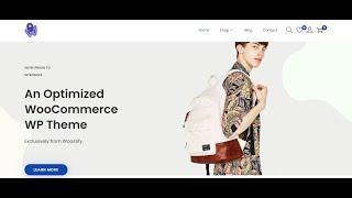 Fashion Site Woo Commerce Website|| Woostify Theme || Worepress