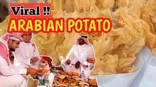 RASA PEDASS BARBEQUE KENTANG ARAB VIRAL ‼️ JAMUR LIBANON & MILOR - Arabian Potato