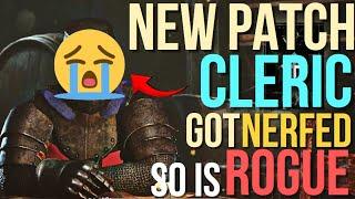 New Patch Cleric Got Nerfed... So is Rogue | Dark and Darker