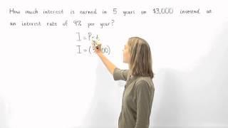 Simple Interest Formula | MathHelp.com