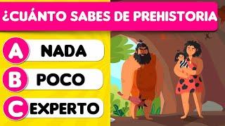 Test de la prehistoria  ¿Cuánto sabes de la prehistoria? Trivia|Test|Quiz