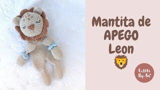 Mantita de APEGO Amigurumi a CROCHET León  TUTORIAL CROCHET PRINCIPIANTE amigurumi pattern tutorial