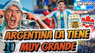 ¡LLORA MEXICO! REACCION EN VIVO ARGENTINA vs CANADA (2-0) MESSI INMENSO: ESTAMOS en OTRA FINAL