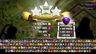 САМЫЙ ДЛИННЫЙ МИКС НА ТХ17 ! ВСЕ ЮНИТЫ В ОДНОЙ АТАКЕ ! #КРАХ ! CLASH OF CLANS