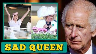 SAD QUEEN! Camilla Heavily Cries Out as King Charles hand all her royal duties to Princess Beatrice