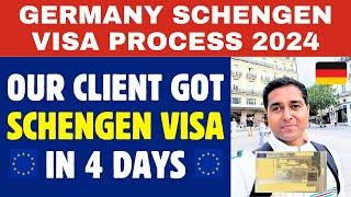 Germany Schengen Visa / Tourist Visa Process 2024 ! Schengen Visa Accepted in 4 Days | Visitor Visa