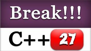C++ Break Statement with Example | CPP Programming Video Tutorial