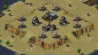 Red Alert 2 | Extra hard AI | 7 vs 1 | Territory  War Map | Great Britain vs 7 random